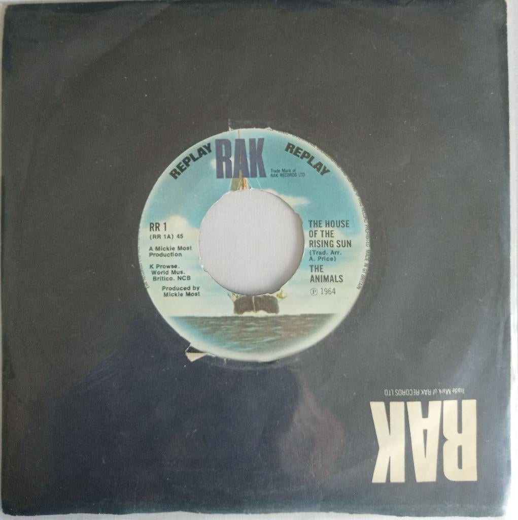 Animals ‎- House of the rising sun. 1972. EP., Verzenden, Gebruikt, Pop, EP