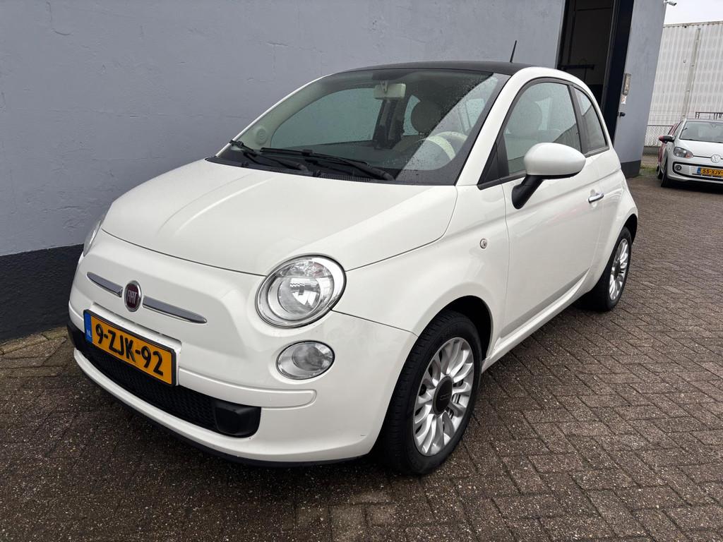 Fiat 500 1.2 Lounge - Panorama Dak, Euro 5, Gebruikt, 1242 cc, 4 cilinders