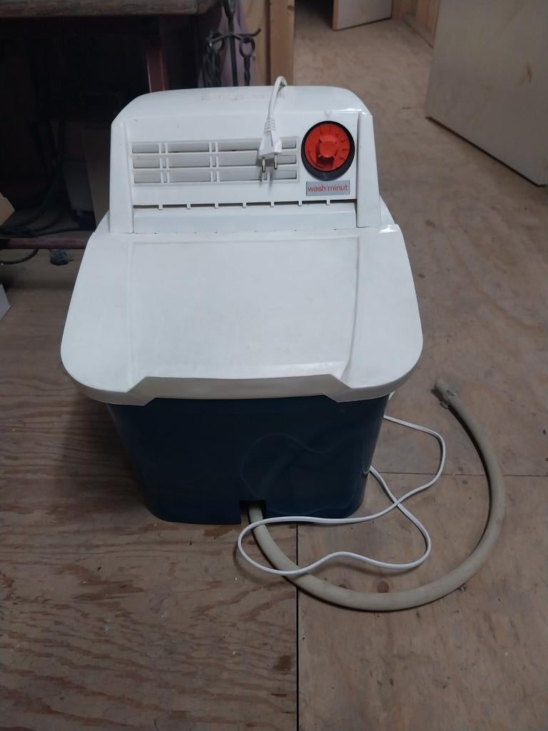 Compacte Handwasmachine - Ideaal voor kleine wasjes, Caravans en Kamperen, Ophalen, Gebruikt