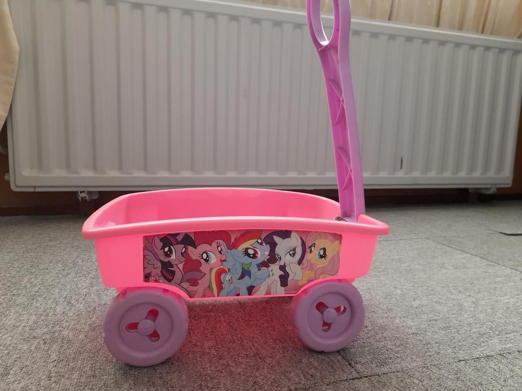 Strand-zandbak trekkarretje: Little pony print / Roze, Ophalen, Nieuw