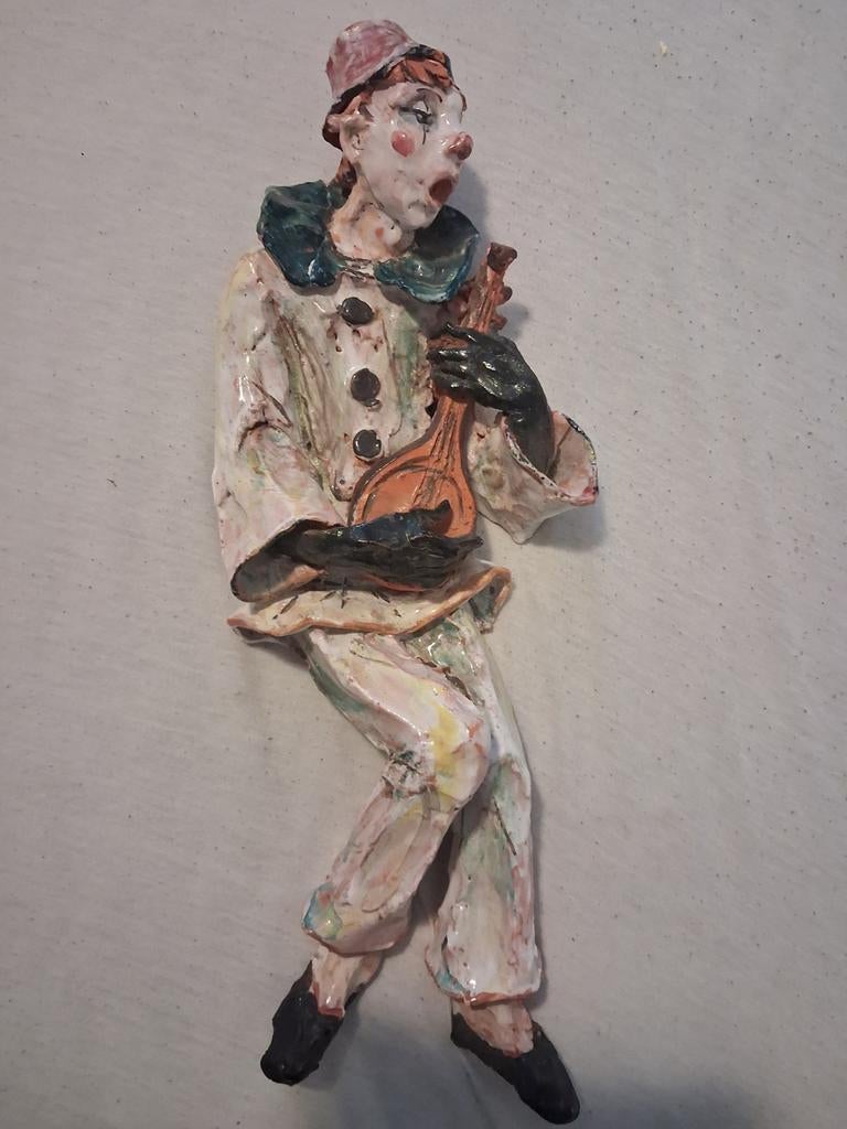 V8ntage Keramische Clown (Liggend), Antiek en Kunst, Ophalen