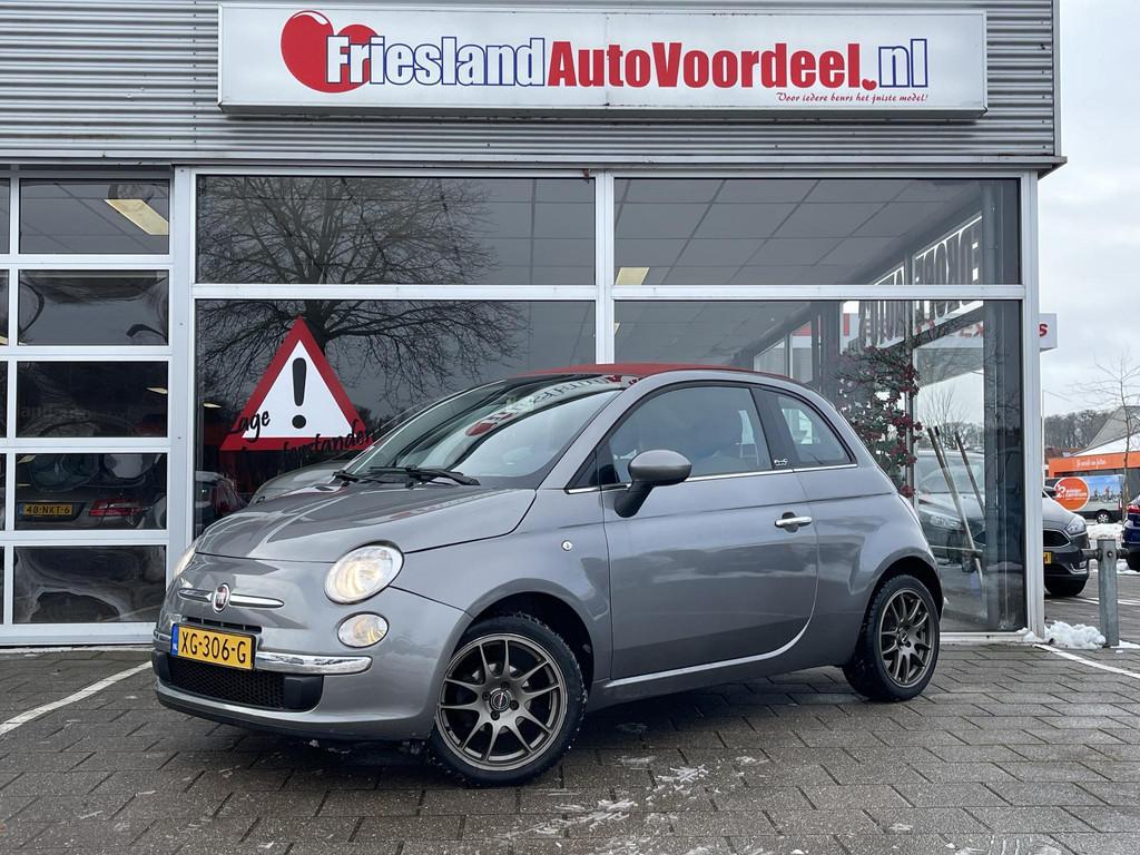 Fiat 500 C 1.2 Lounge /Sport interieur/Airco/PDC achter/LMV/, Euro 5, Gebruikt, 4 cilinders, Leder