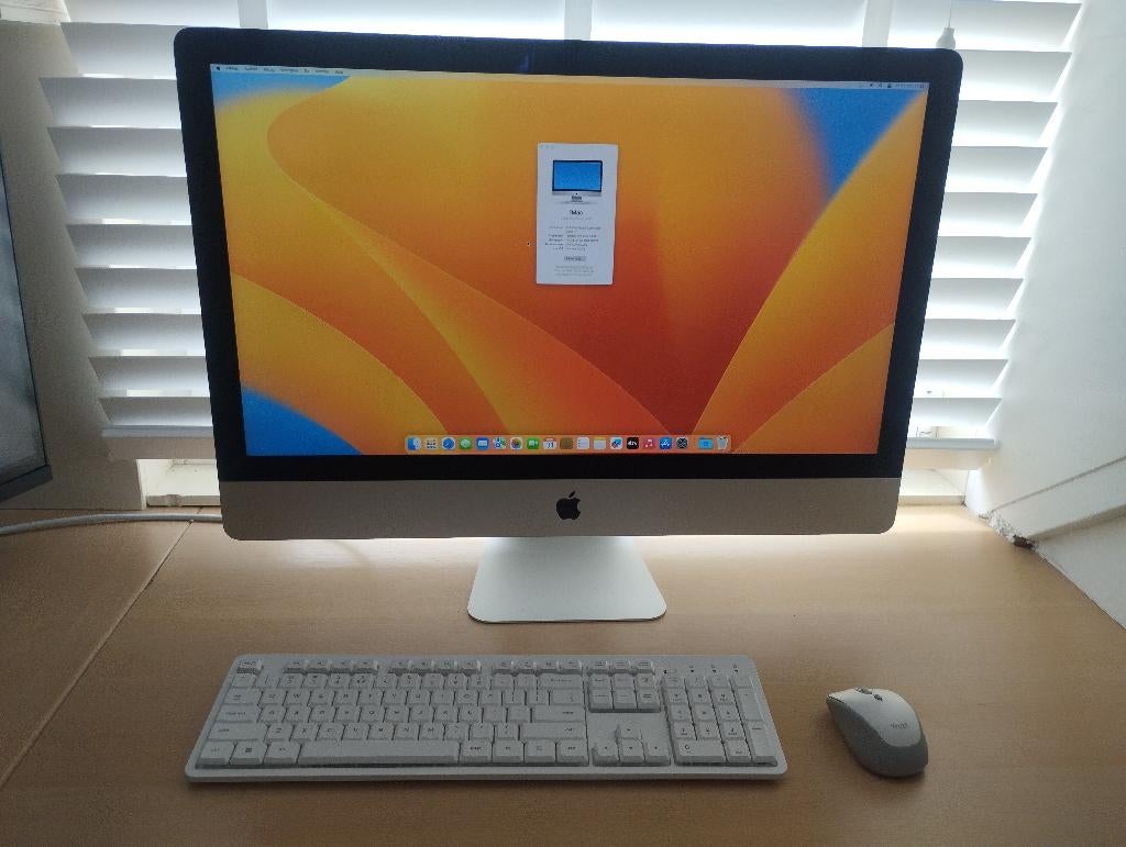 iMac 27” 5K (2017) – i7 4.2GHz / 40GB RAM / Radeon Pro 580, Ophalen, HDD en SSD, 32 GB, IMac