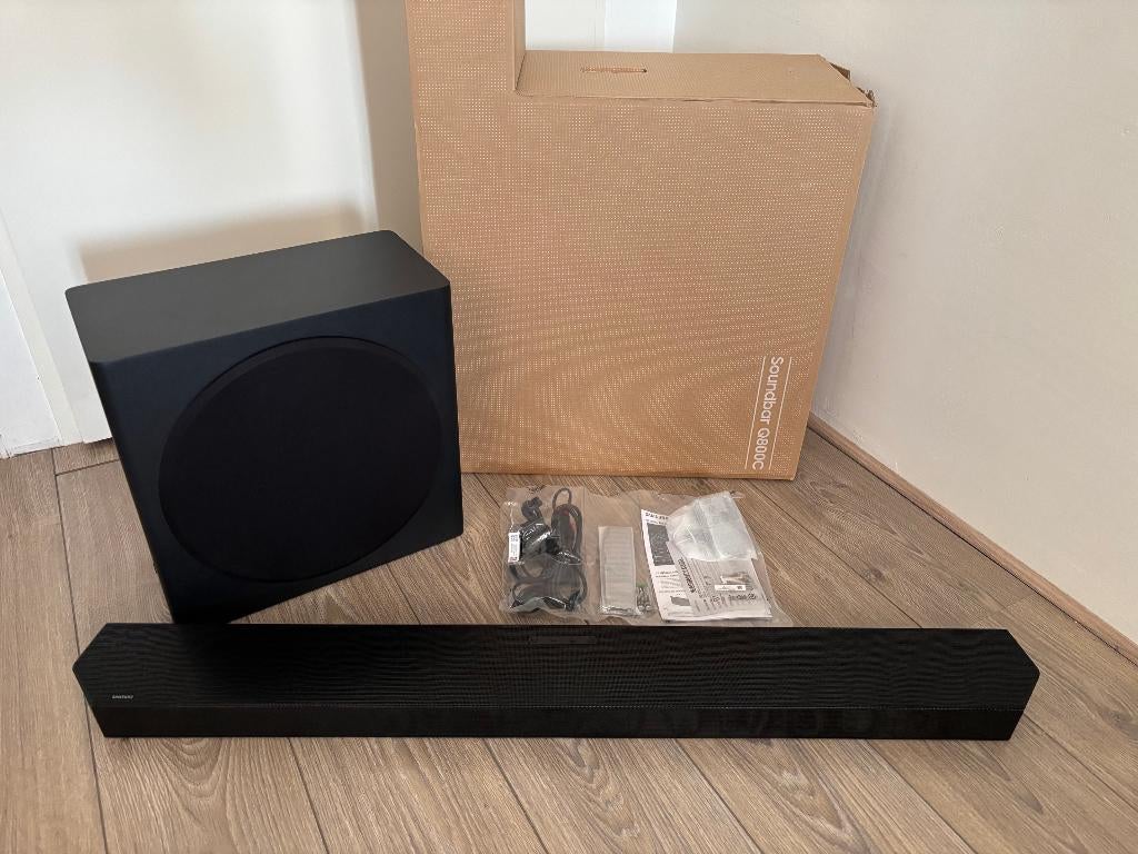 Samsung HW-Q800C Soundbar - Topgeluid met Dolby Atmos!, Ophalen, Bluetooth, Zo goed als nieuw