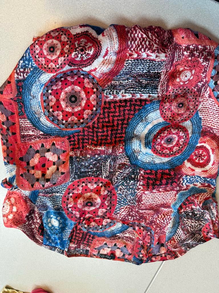 Norah top met print, Kleding | Dames, Ophalen, Maat 42/44 (L), Korte mouw, Gedragen