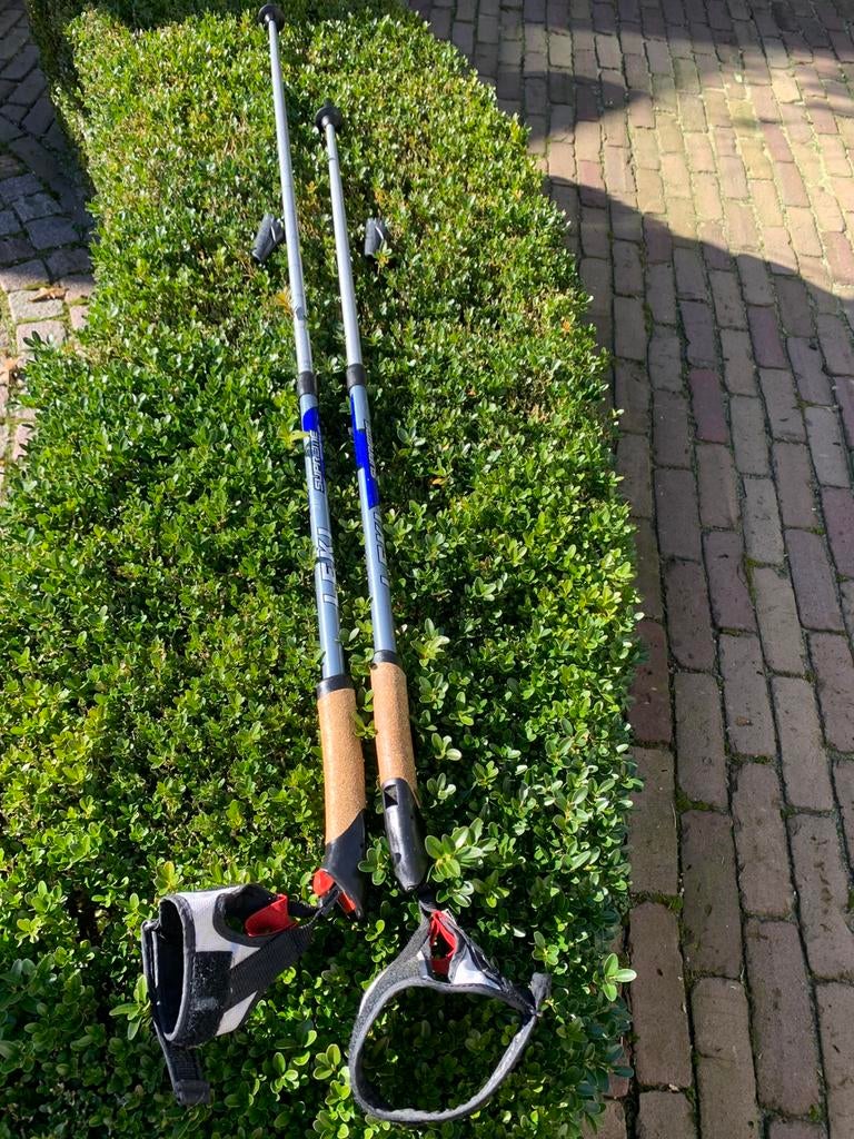 Leki Supreme Nordic Walking verstelbaar ( 1,00-1,30 m.), Ophalen of Verzenden, Zo goed als nieuw