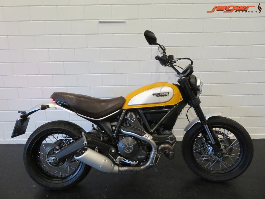 Ducati SCRAMBLER 800 ABS TOP! HISTORIE... (bj 2015), Motoren, Motoren | Ducati, Bedrijf, Toermotor, 799 cc