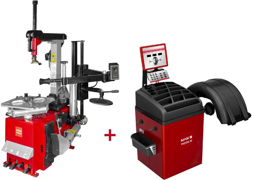 Set bandenwisselaar BT300H 3x400V en balanceermachine BB350, Ophalen of Verzenden, Nieuw