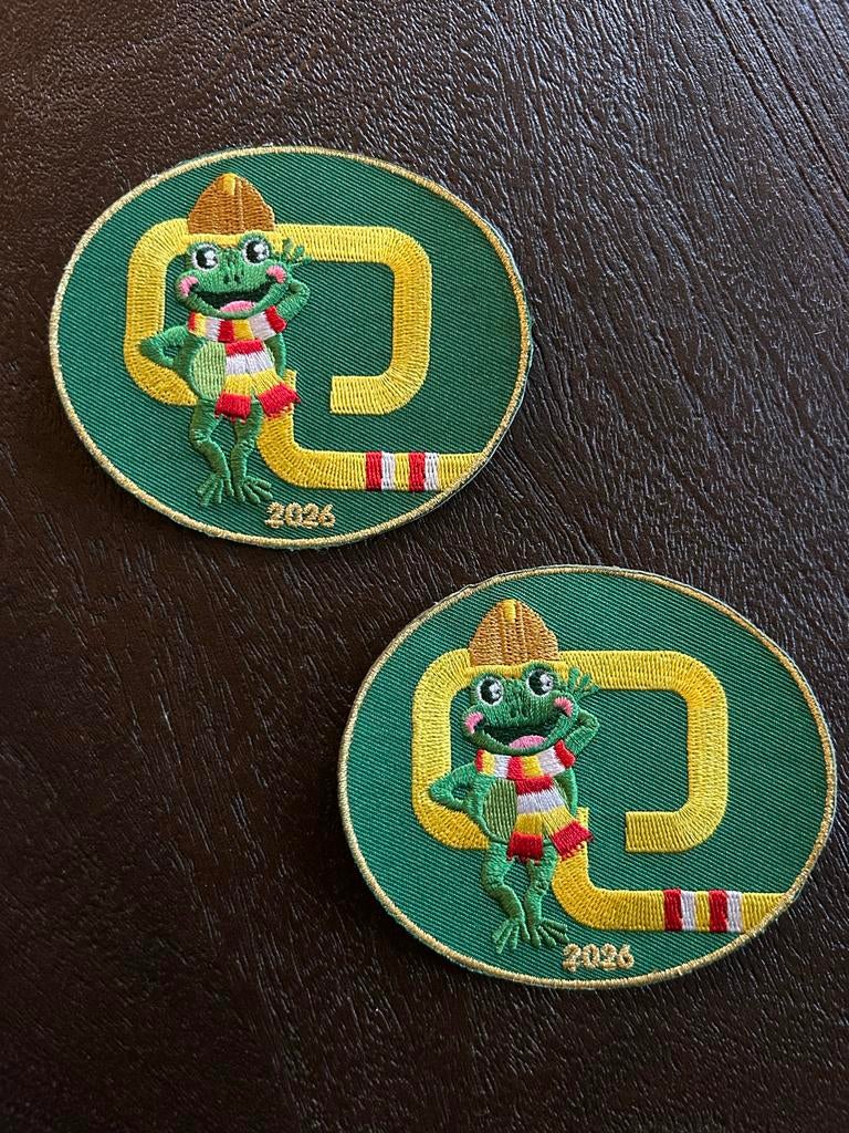 Oeteldonk 2026 Emblemen, Verzamelen, Speldjes, Pins en Buttons, Zo goed als nieuw, Speldje of Pin, Stad of Land, Ophalen of Verzenden