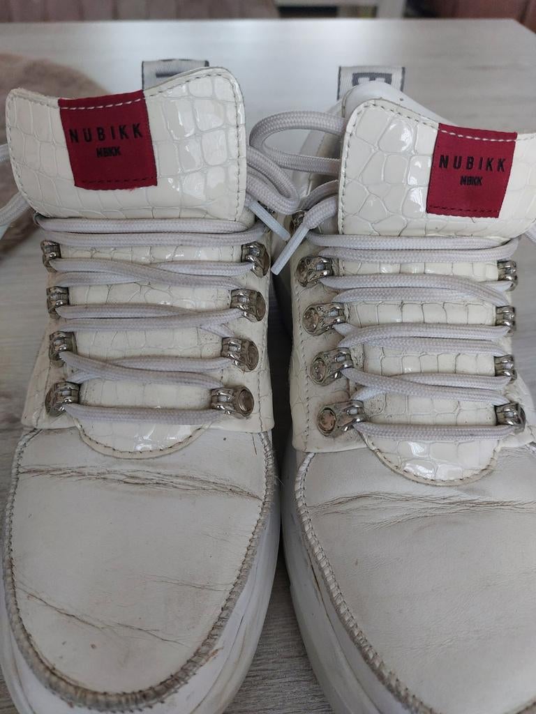 Nubikk Dames Schoenen Maat 38, Nubikk, Wit, Ophalen of Verzenden, Sneakers of Gympen