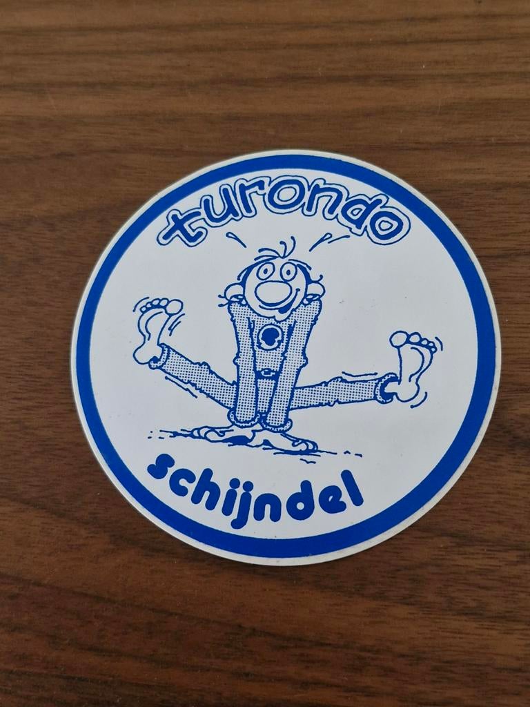 4757 Turondo Schijndel Sticker, Ophalen of Verzenden, Gebruikt, Overige typen