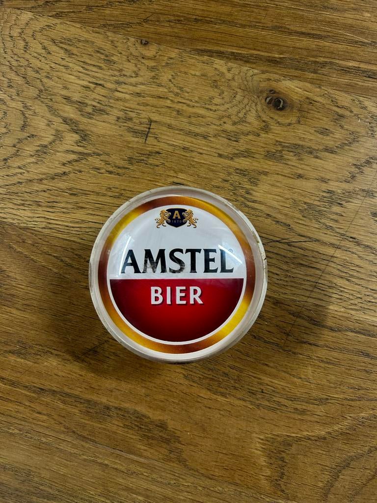 Amstel Bier Taplens bol - 69mm, Ophalen, Gebruikt, Overige typen, Amstel