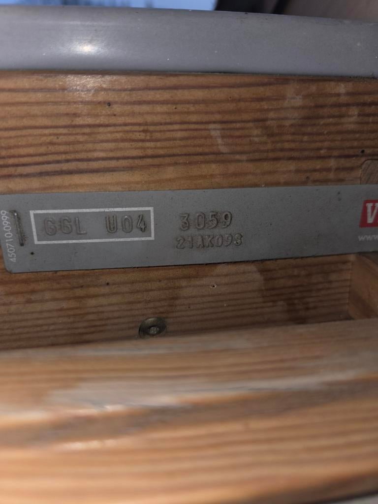 Velux GGL U04 verduisterd rolgordijn antraciet, Ophalen, Zo goed als nieuw, 50 tot 100 cm, Minder dan 100 cm