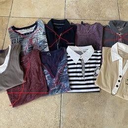 Diverse shirts met lange, driekwart -en korte mouw, Kleding | Dames, T-shirts, Overige kleuren, Maat 42/44 (L), Ophalen of Verzenden