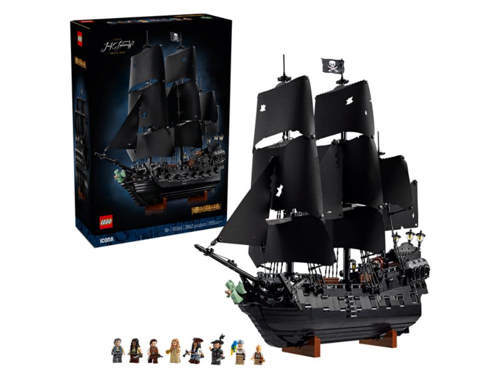 Lego Icons10365 Het piratenschip van kapitein Jack Sparrow., Ophalen of Verzenden, Nieuw, Complete set, Lego