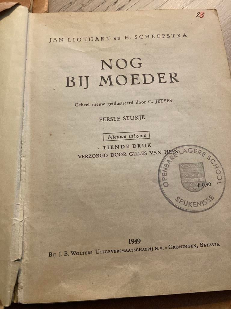 Oude leesboekjes onderwijs, Antiek en Kunst, Ophalen of Verzenden