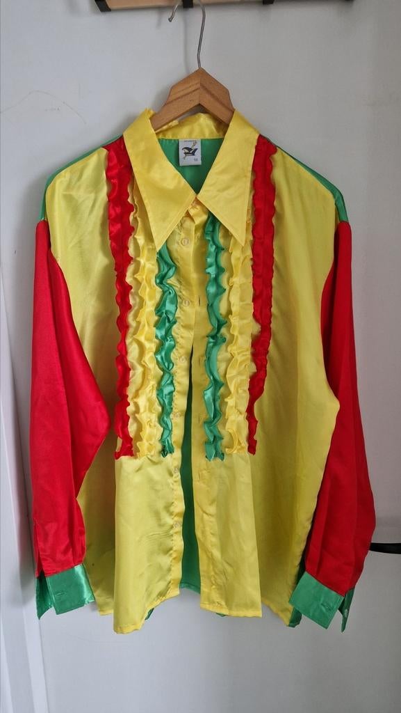 Carnavals blouse kleurrijk en opvallend., Ophalen of Verzenden, Nieuw