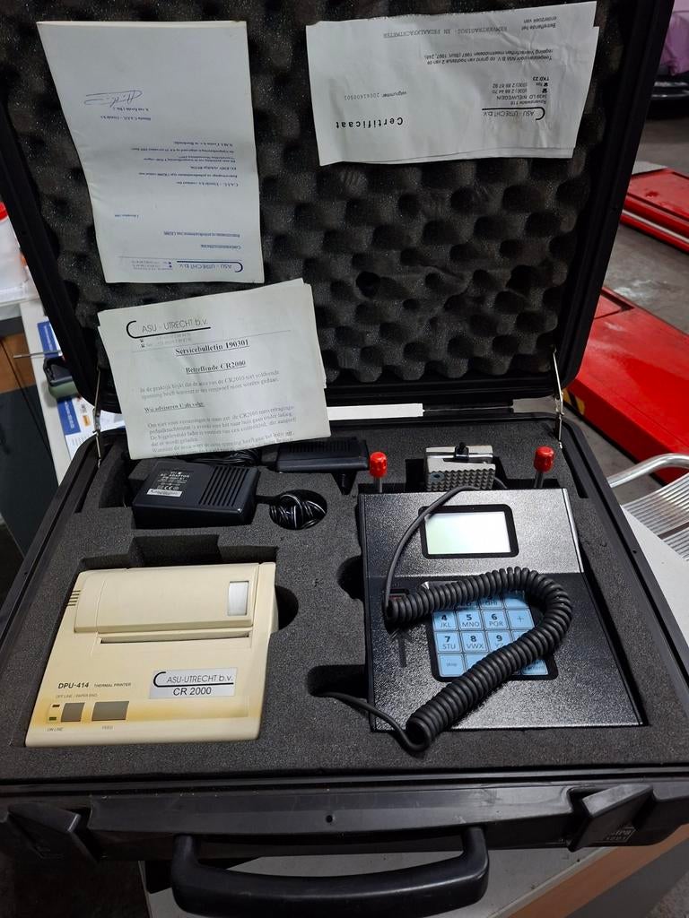 Casu remvertragingsmeter/pedaaldrukmeter, Auto diversen, Ophalen