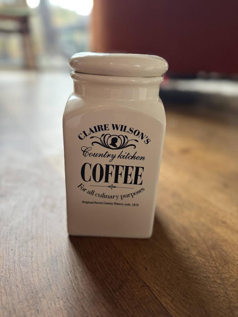 Claire Wilson's coffee, tea en cookies pot, Ophalen, Overige typen, Zo goed als nieuw, Overige stijlen