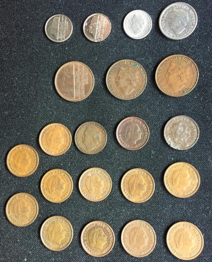 Nederland munt 1-5-10-25 cent, Ophalen, Zilver, Overige waardes, Koningin Wilhelmina