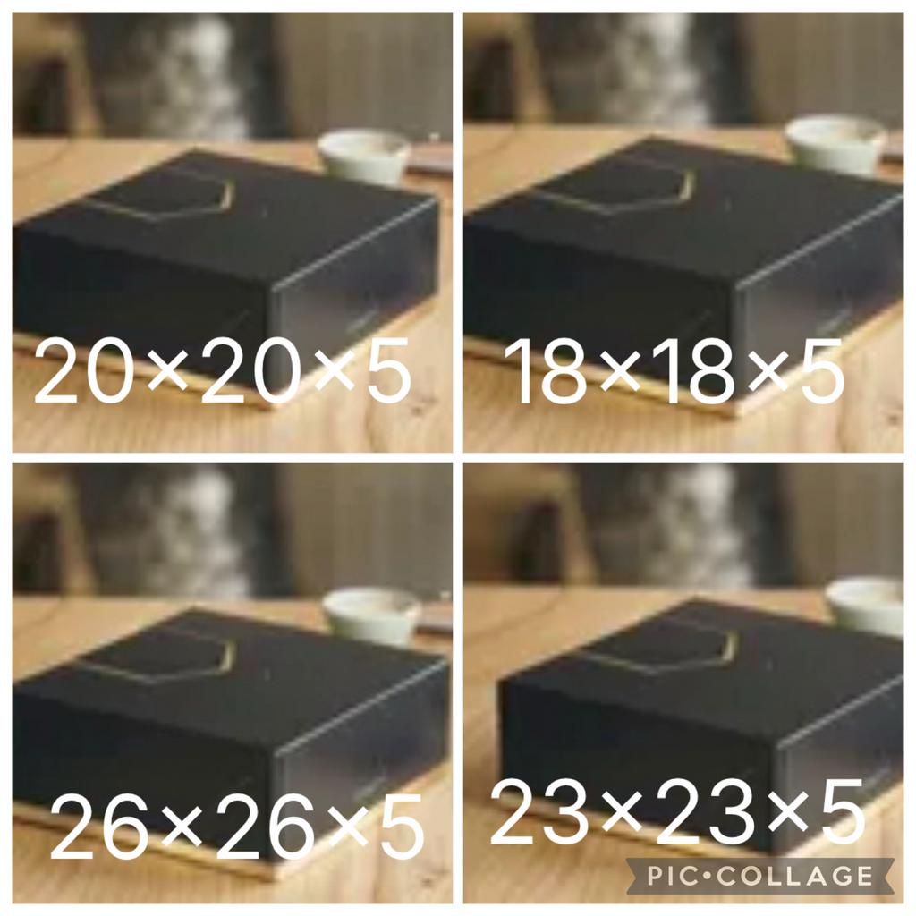 Mooie taartdozen in verschillende formaten, Ophalen, Nieuw