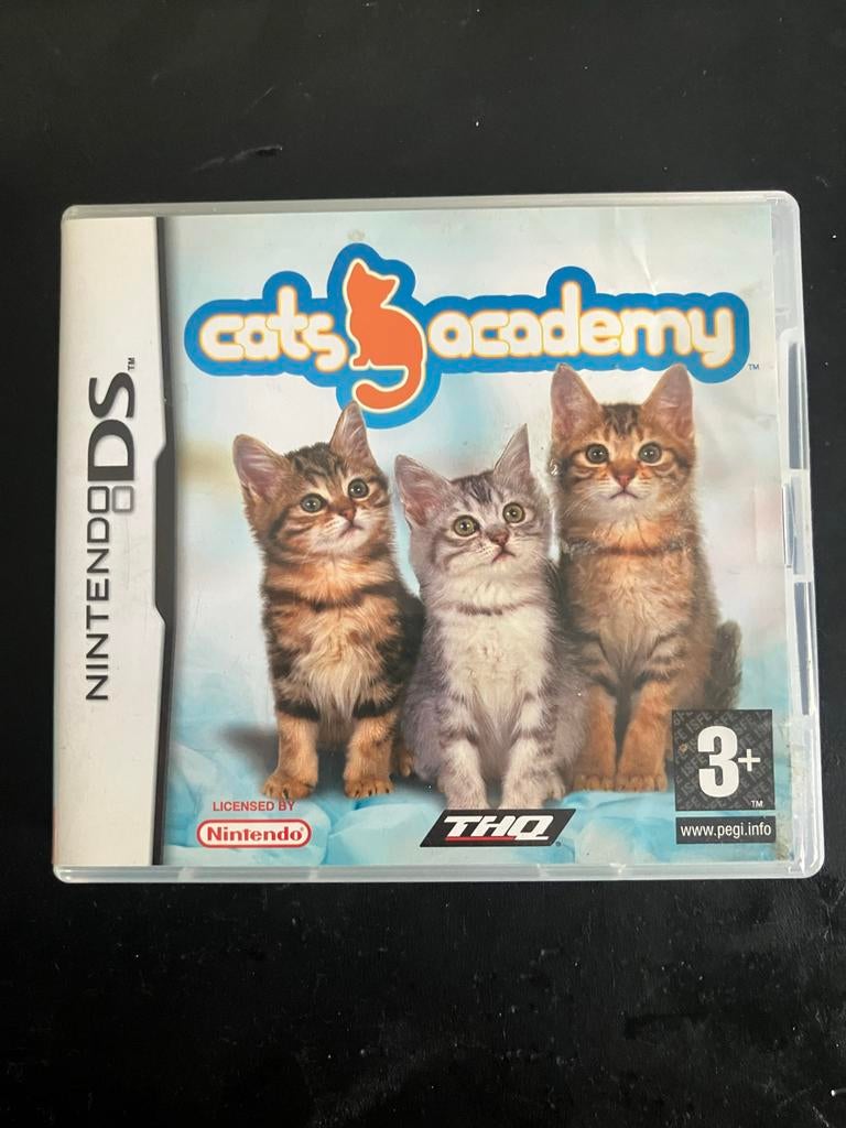 Cats Academy - Nintendo DS - Compleet!, Spelcomputers en Games, Games | Nintendo DS, 1 speler, Ophalen of Verzenden, Zo goed als nieuw