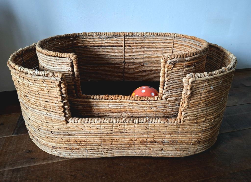 Prachtige hondenmand gemaakt van bananenblad, 60 cm, nieuw, Ophalen of Verzenden, Nieuw, Overige