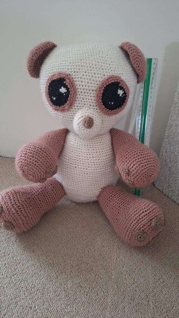 Gehaakte Knuffel - 30 cm, Ophalen of Verzenden, Nieuw, Beer