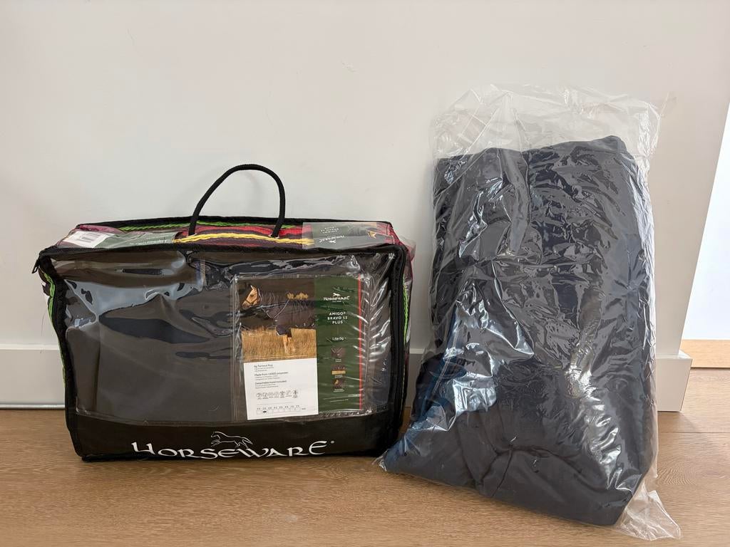 Horseware Amigo Bravo 12 Plus Lite + 200g liner – maat 5’9, Ophalen of Verzenden, Gebruikt, Deken