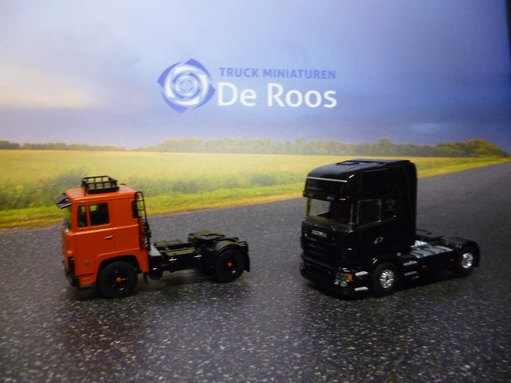 Tekno Jublieum set Scania met certificaat, Ophalen of Verzenden, Nieuw, Bus of Vrachtwagen, Tekno