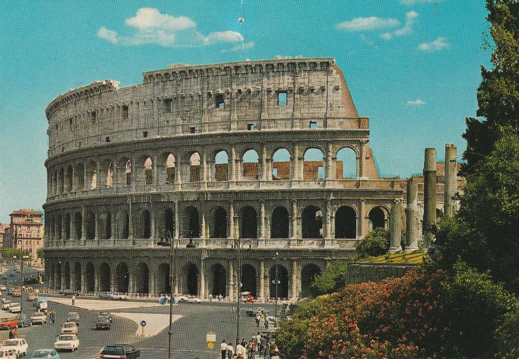 Italie Rome Het Colosseum 1982, Verzamelen, Verzenden, 1980 tot heden, Gelopen, Italië