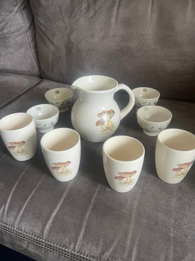 Vintage Servies Jet Ter Steege., Ophalen of Verzenden, Zo goed als nieuw, Kom(men), Overige stijlen