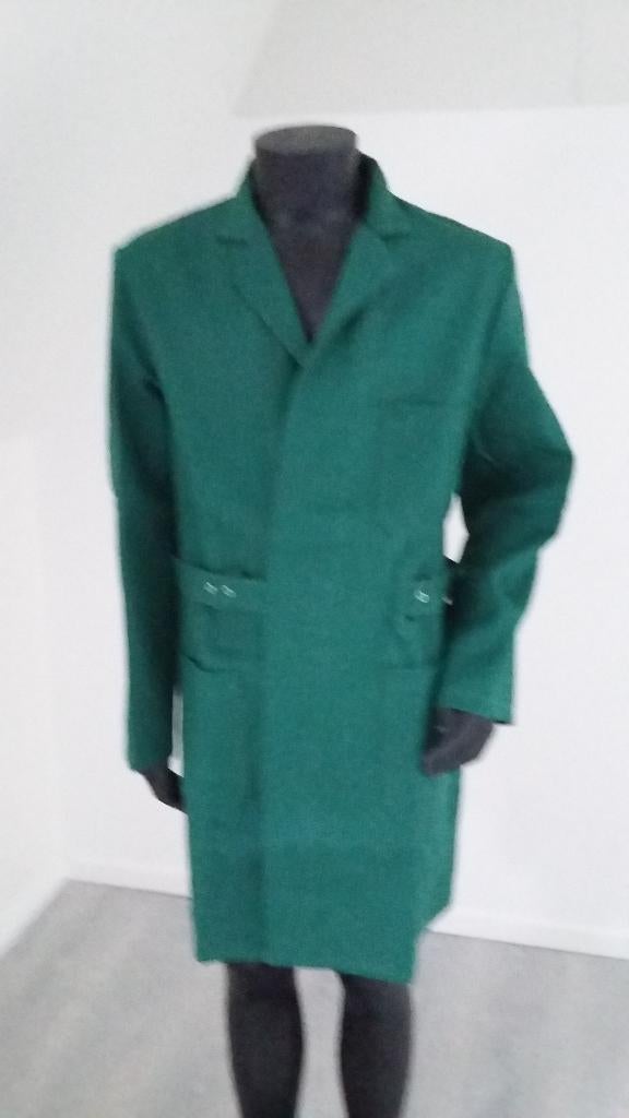 Stofjassen Flessengroen bandsluiting maat 48 - 56 - 58 OP=OP, Ophalen of Verzenden, Nieuw, Heren, Jas