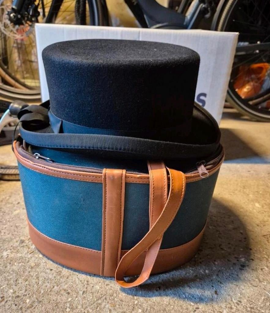 Dames hoed, Ophalen of Verzenden, Zo goed als nieuw, 56 of 57 cm (M, 7 of 7⅛ inch), Hoed