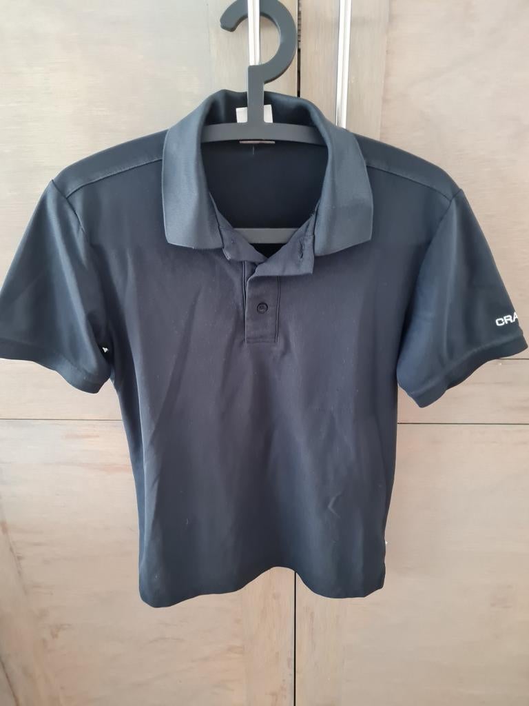 School polo beveiliging maat M deltion collega, Ophalen of Verzenden, Blauw