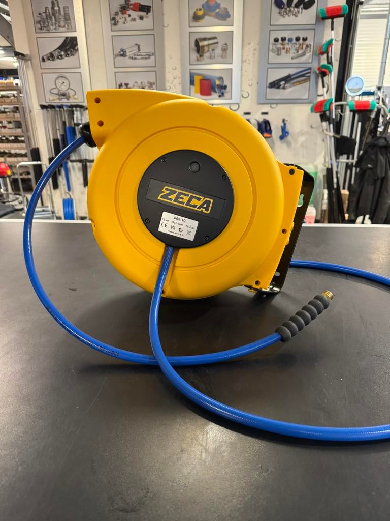 # Zeca Luchthaspel Type 805/10 15 Mtr - 15 Bar, Doe-het-zelf en Verbouw, Compressors, Nieuw, Ophalen of Verzenden, Minder dan 200 liter/min