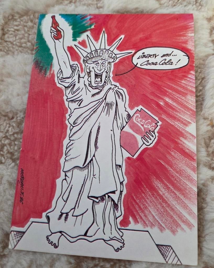 Vrijheid en Coca-Cola, Verzenden, 1980 tot heden, Ongelopen, Overige thema's