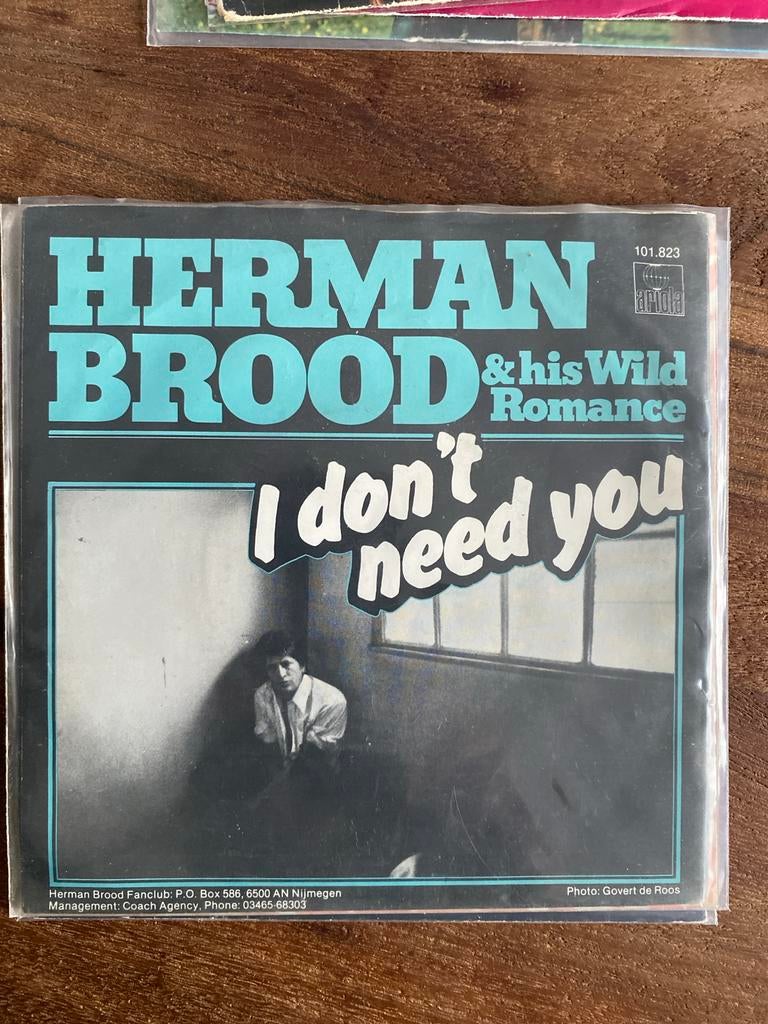 3 Herman Brood Singles, Cd's en Dvd's, Vinyl Singles, Gebruikt, 7 inch, Single, Ophalen of Verzenden