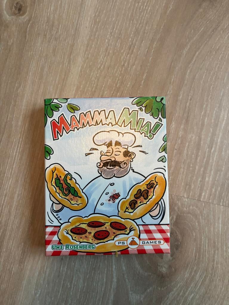 Mamma Mia! Kaartspel, Drie of vier spelers, Ophalen of Verzenden, Zo goed als nieuw