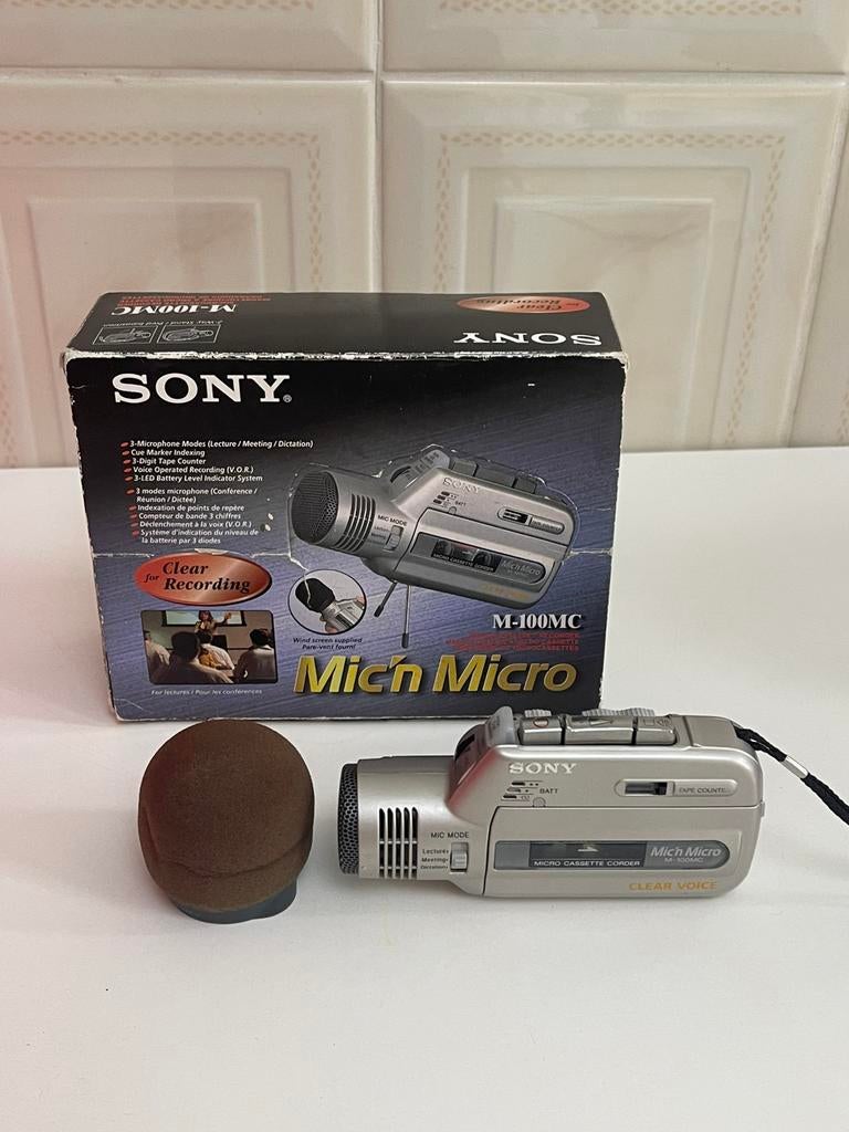 Sony M-100MC, Ophalen of Verzenden