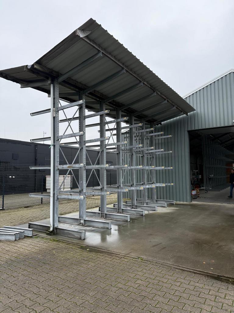 Verzinkte Dubbelzijdige Draagarmstelling 4800 hoog zwaar!