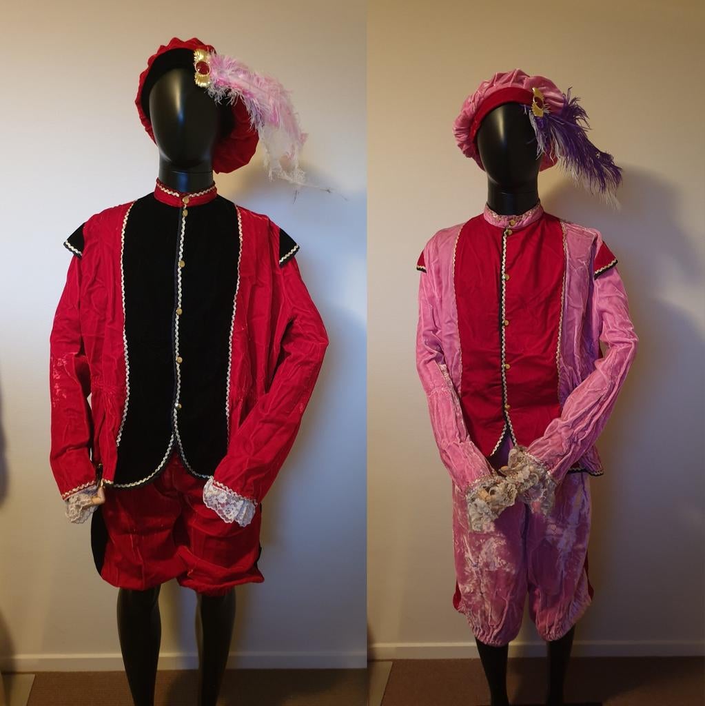 Pietenpak Medium - Compleet, Ophalen of Verzenden, Zo goed als nieuw, 122 t/m 128, Jongen of Meisje