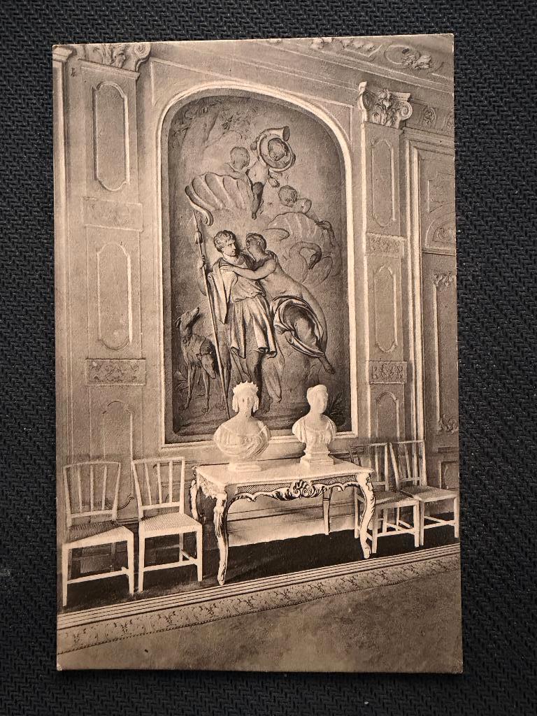 Ansichtkaart Paneel Venus en Adonis van Jan de Wit (1921), Ophalen of Verzenden, 1920 tot 1940, Ongelopen, Gebouw