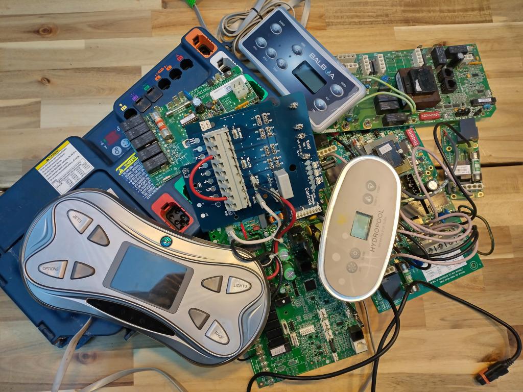 Spa / jacuzzi printplaat / module / display reparatie vanaf, Tuin en Terras, Bubbelbaden en Hottubs, Ophalen of Verzenden, Gebruikt