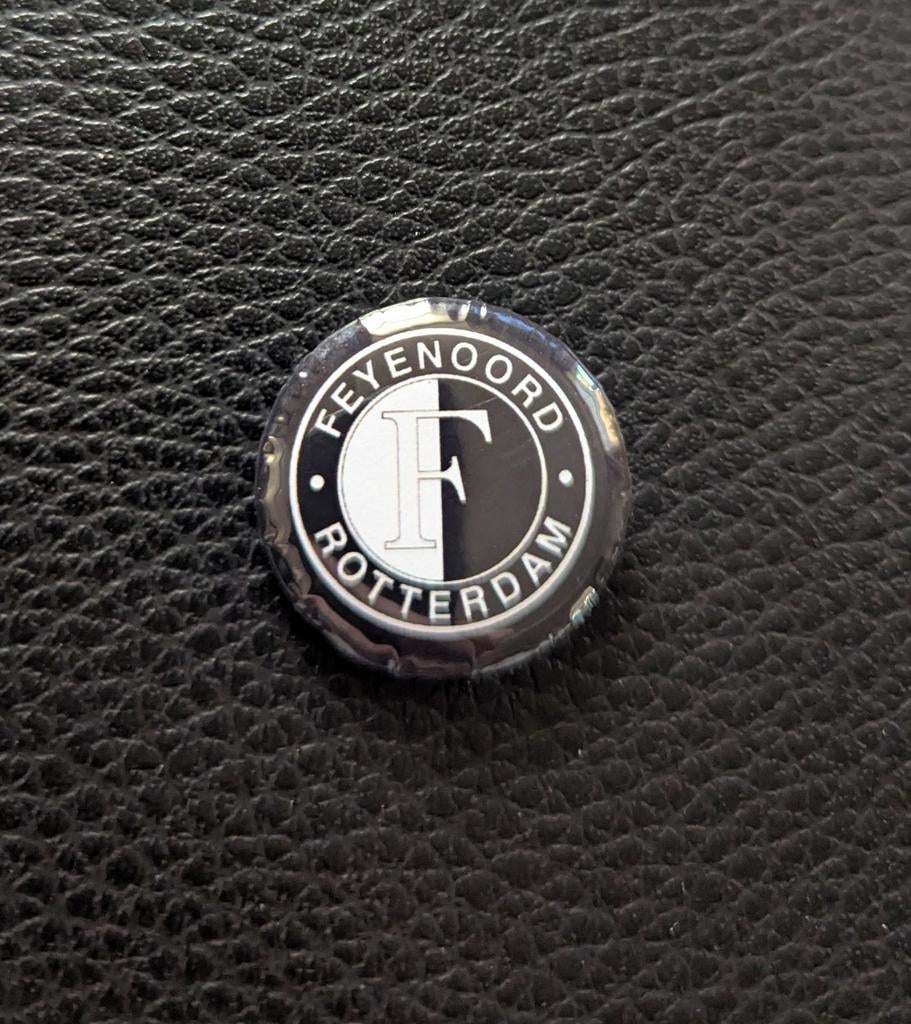 Feyenoord Rotterdam Button/Pin 25mm, Ophalen of Verzenden, Nieuw, Feyenoord, Overige typen