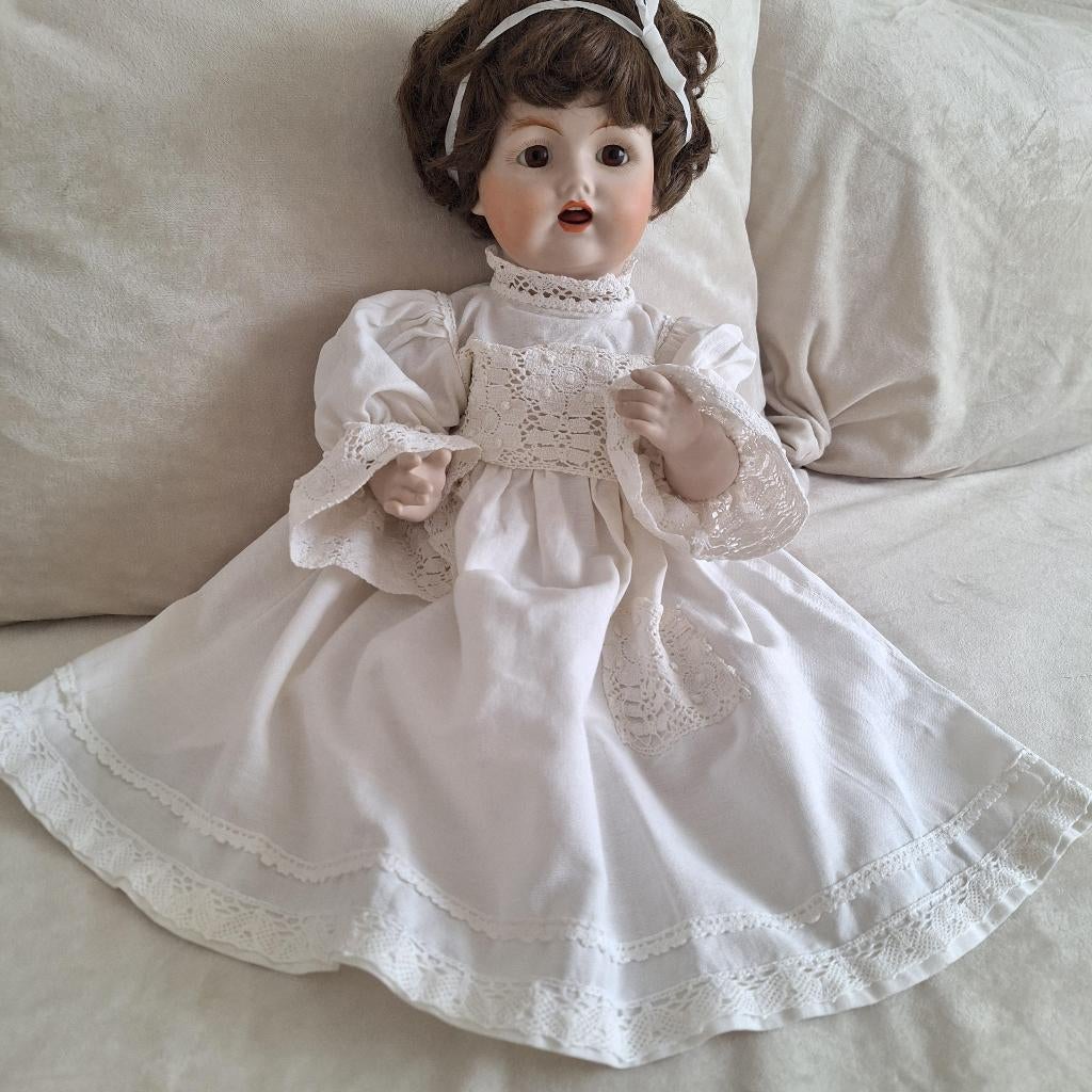 Antieke replica pop, Ophalen of Verzenden