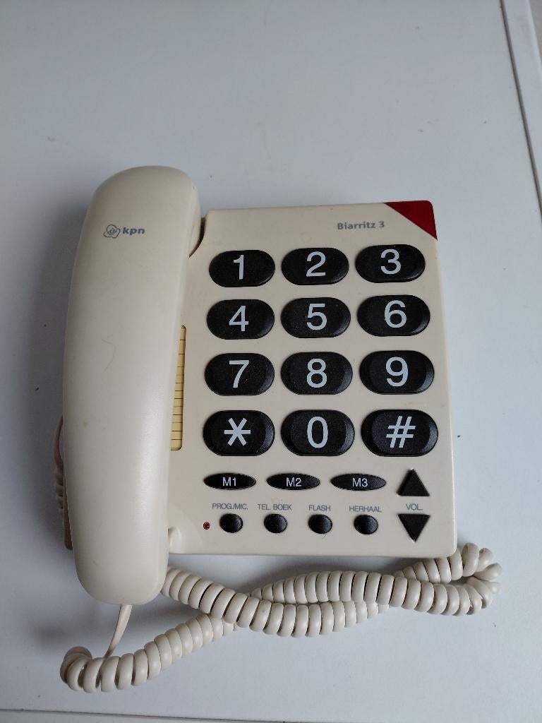Senioren telefoon, Ophalen of Verzenden, Gebruikt, 1 handset