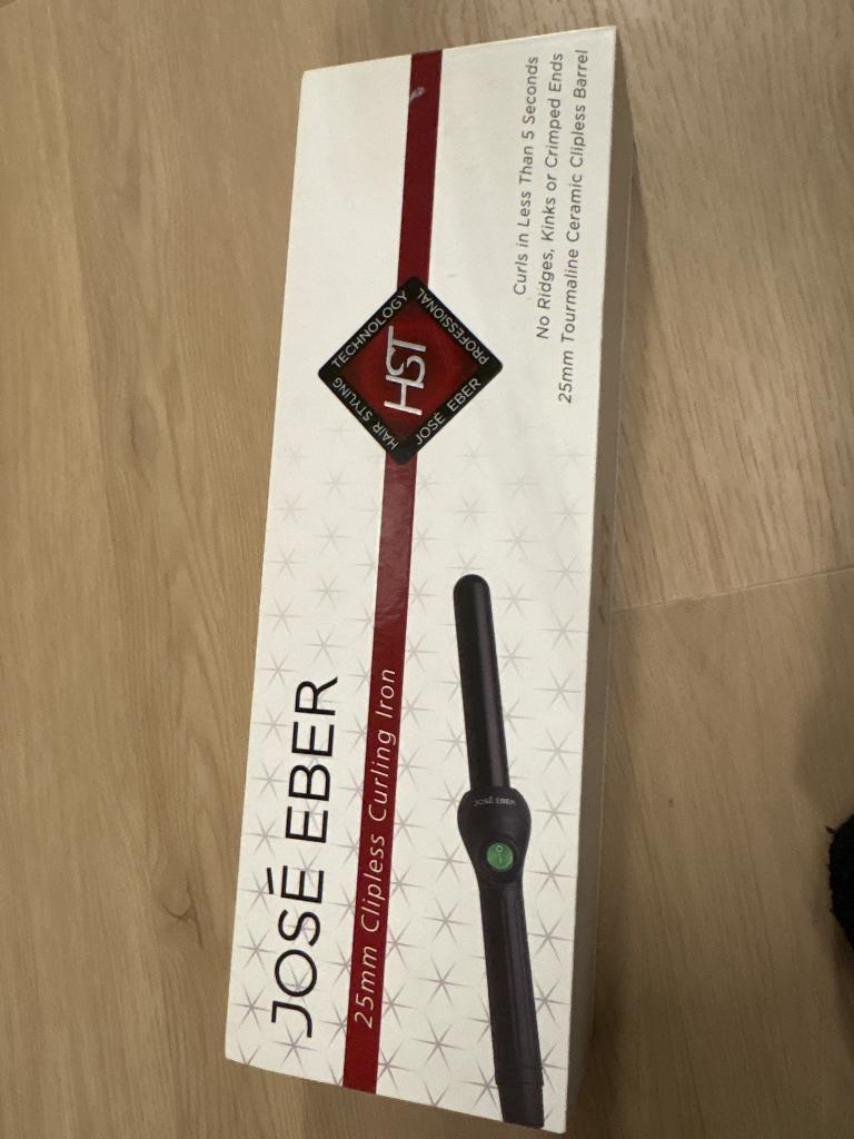 José eber 25mm cliploze krultang, Sieraden, Tassen en Uiterlijk, Uiterlijk | Haarverzorging, Ophalen, Nieuw, Krultang of Stijltang