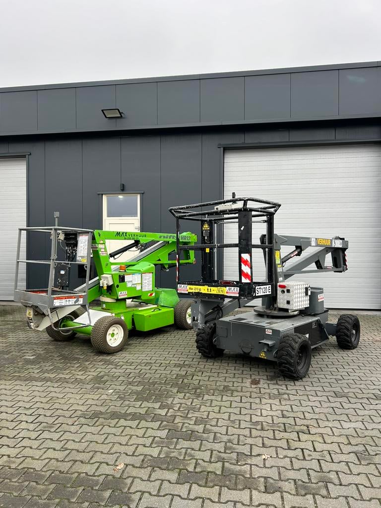 Hoogwerker 12 meter hoog huren?, Ophalen