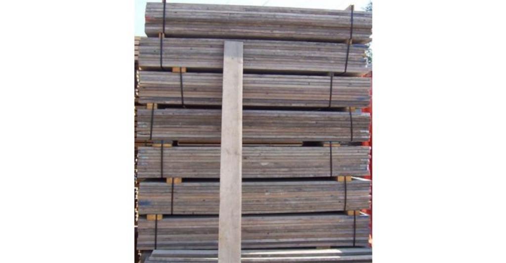 Steigerhout alle lengtes, Ophalen, Gebruikt, 25 tot 50 mm, Plank
